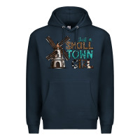 Navy just a small town girl Premium Hoodie - SublimationCraftShop