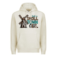 Oatmeal Heather just a small town girl Premium Hoodie - SublimationCraftShop