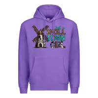 Purple just a small town girl Premium Hoodie - SublimationCraftShop