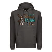 Smoke just a small town girl Premium Hoodie - SublimationCraftShop