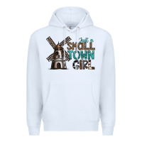 White just a small town girl Premium Hoodie - SublimationCraftShop