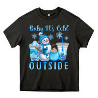 Asphalt baby it's cold outside Heavy Core Tee - CowGirlArtShop