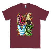 Burgundy Love Easter gnome Easter Day Classic Tee - CowGirlArtShop