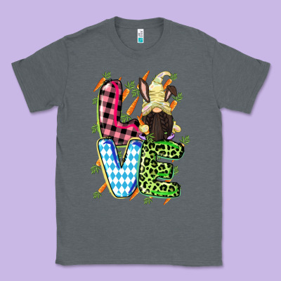 Love Easter Gnome Easter Day Classic Tee Designed By Cowgirlartshop