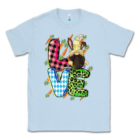 Dusty Blue Love Easter gnome Easter Day Classic Tee - CowGirlArtShop