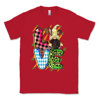 Red Love Easter gnome Easter Day Classic Tee - CowGirlArtShop