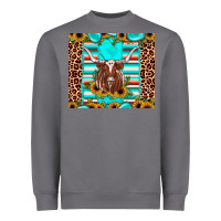 Storm texas longhorn sunflower gemstone Heavyweight Sweatshirt - JahusDesignShop
