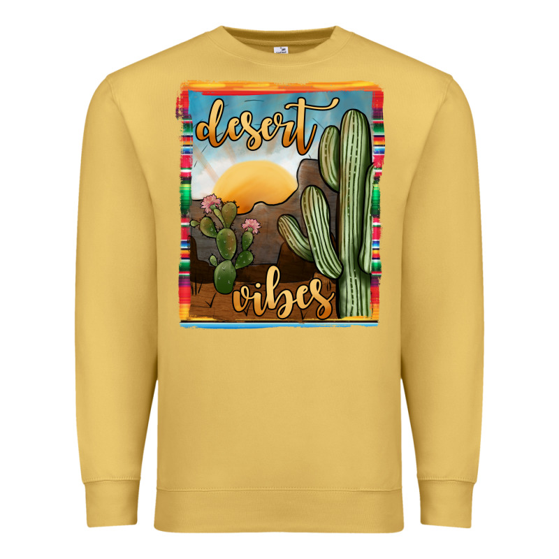 Desert Vibes Premium Sweatshirt by JahusDesignShop | Teevron