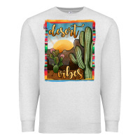 Oatmeal Heather desert vibes Premium Sweatshirt - JahusDesignShop