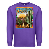 Purple desert vibes Premium Sweatshirt - JahusDesignShop