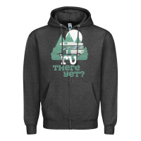 Charcoal Heather funny camping tee there yet camper rv car Zipper Hoodie - baoMotion