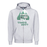 Heather Grey funny camping tee there yet camper rv car Zipper Hoodie - baoMotion