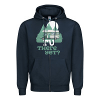 Navy funny camping tee there yet camper rv car Zipper Hoodie - baoMotion