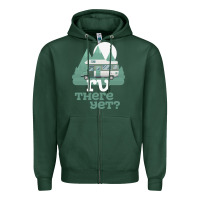 Sports Green funny camping tee there yet camper rv car Zipper Hoodie - baoMotion