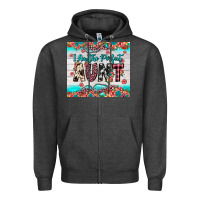 Charcoal Heather i am perfect aunt Zipper Hoodie - JahusDesignShop