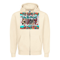 Sandshell i am perfect aunt Zipper Hoodie - JahusDesignShop