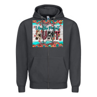 Smoke i am perfect aunt Zipper Hoodie - JahusDesignShop