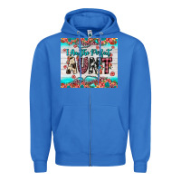 True Royal i am perfect aunt Zipper Hoodie - JahusDesignShop