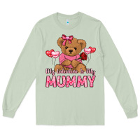 My Valentine Is My Mummy Long Sleeve Tee | Teevron