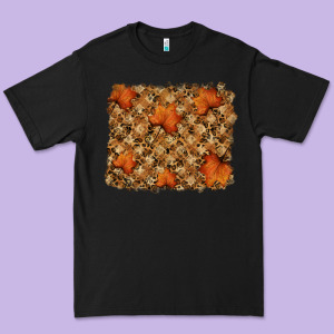 Autumn Leafe Backround Premium Tee Designed By Ranaportraitstore