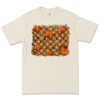 Bone autumn leafe backround Premium Tee - RanaPortraitStore