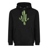 Black cactus Heavyweight Hoodie - JahusDesignShop