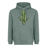 Sage cactus Heavyweight Hoodie - JahusDesignShop