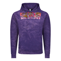Cloud Purple Howdy Valentine Vintage Hoodie - CowhideDigitalArt