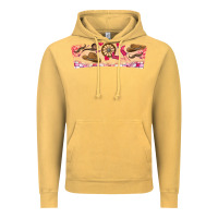 Vintage Mustard Howdy Valentine Vintage Hoodie - CowhideDigitalArt