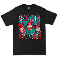 Black chillin with my gnomies olivia Premium Tee - OliviaCreatesArt