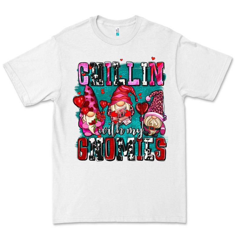 Chillin With My Gnomies Olivia Premium Tee by OliviaCreatesArt | Teevron