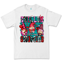 White chillin with my gnomies olivia Premium Tee - OliviaCreatesArt