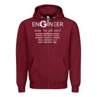 #engineer   #noun Zipper Hoodie | Teevron