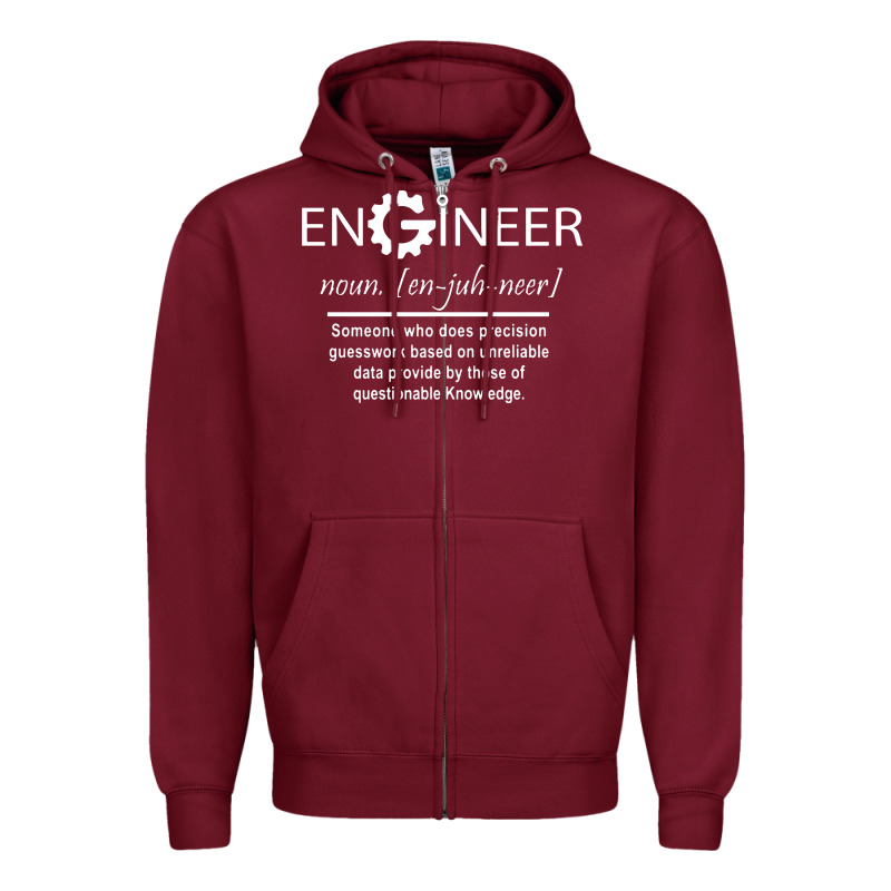 #engineer   #noun Zipper Hoodie by baoMotion | Teevron