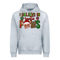 Heather Grey i believe in santa paws chihuahuha Urban Hoodie - Jasminsmagicworld
