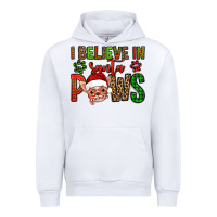 White i believe in santa paws chihuahuha Urban Hoodie - Jasminsmagicworld