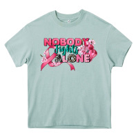 Arona nobody fights alone cancer awareness Heavy Core Tee - CowGirlArtShop
