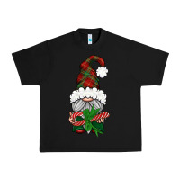Black Christmas Gnome With Candy Urban Heavy Tee - BundleAndBundleShop
