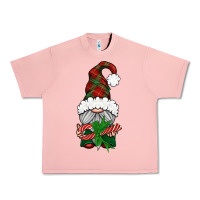 Salmon Christmas Gnome With Candy Urban Heavy Tee - BundleAndBundleShop