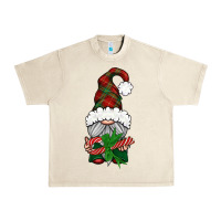 Sandshell Christmas Gnome With Candy Urban Heavy Tee - BundleAndBundleShop