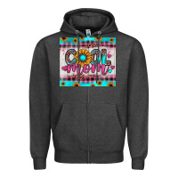 Charcoal Heather cool mom Zipper Hoodie - JahusDesignShop