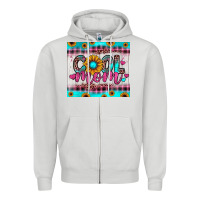 Dove Grey cool mom Zipper Hoodie - JahusDesignShop