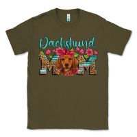 Army Green dachshund mom Classic Tee - Artiststas