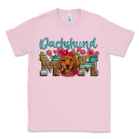 Bubblegum Pink dachshund mom Classic Tee - Artiststas