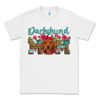 White dachshund mom Classic Tee - Artiststas