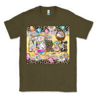 Army Green Easter Nurse Easter Day Classic Tee - CowGirlArtShop