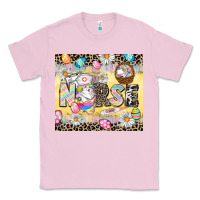 Bubblegum Pink Easter Nurse Easter Day Classic Tee - CowGirlArtShop