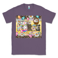 Lavender Easter Nurse Easter Day Classic Tee - CowGirlArtShop