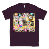Plum Easter Nurse Easter Day Classic Tee - CowGirlArtShop