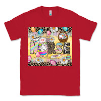 Red Easter Nurse Easter Day Classic Tee - CowGirlArtShop